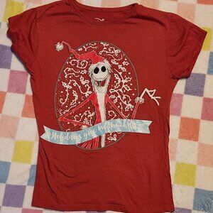 Nightmare Before Christmas Jack Skelton shirt Size 10/12